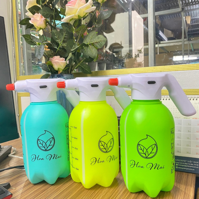 Bình Xịt Nước Điện Tử Cầm Tay Có Thể Sạc Lại Bằng Cổng USB Dùng Tưới Cây Tưới Lan Tưới Rau