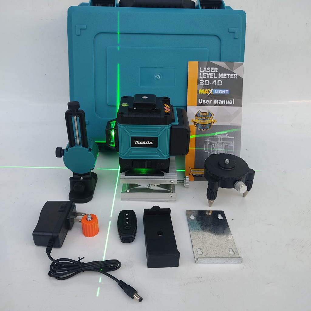 Máy cân mực laser 12 tia xanh makita