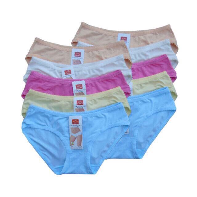 Combo 10 Quần Lót Cotton Thái Lan  Cho học sinh dưới 48kg