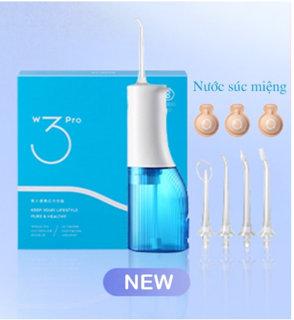 Máy tăm nước Xiaomi Soocas W3 Pro - Bình xịt vệ sinh răng miệng Xiaomi Mijia MEO701