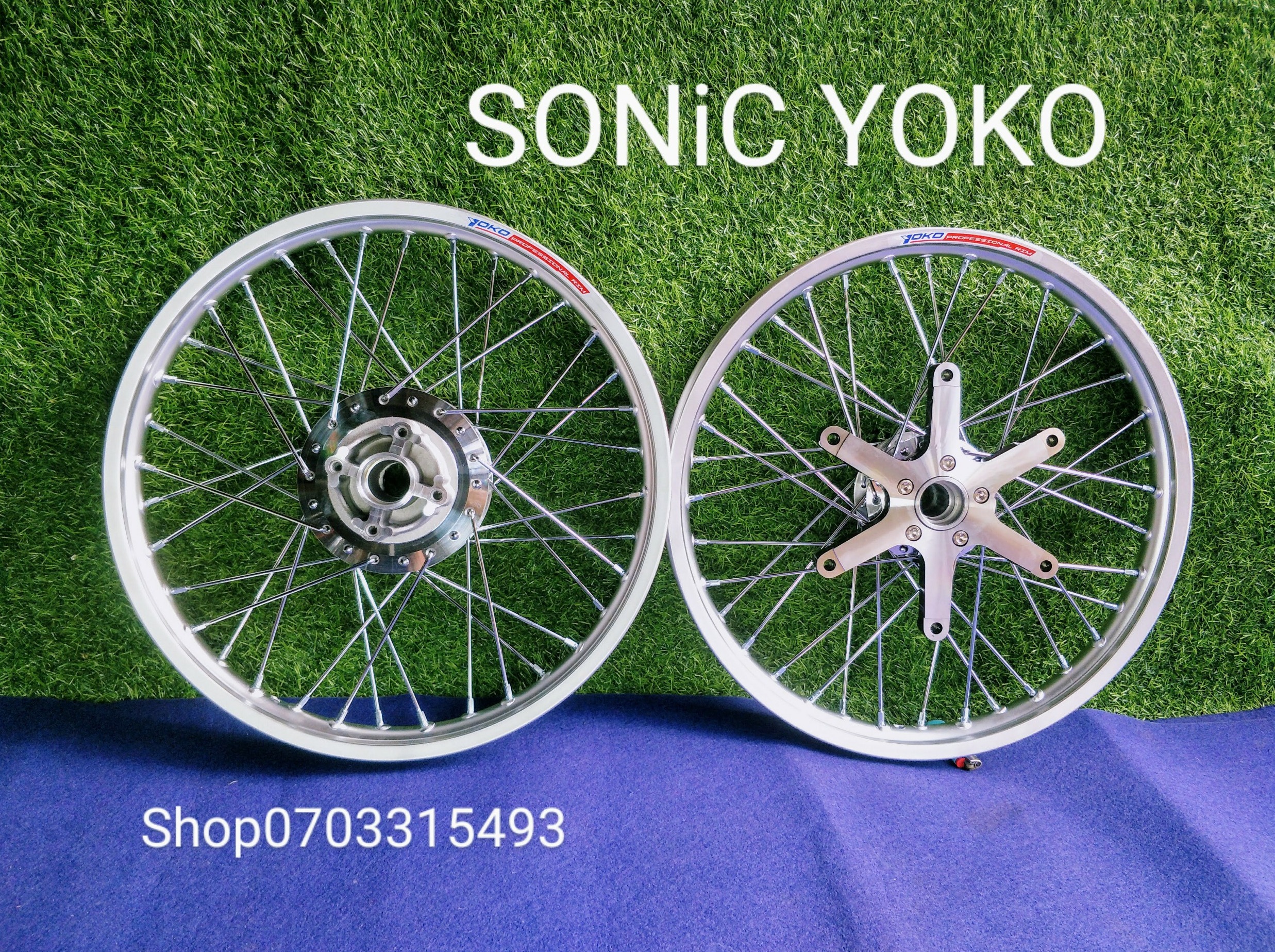 [HCM] CĂP BÁNH CĂM SONIC NIỀNG YOKO THÁILAN  CĂM ĐÙM MẠ CROM LOẠI 1 GẮN NHƯ RIN