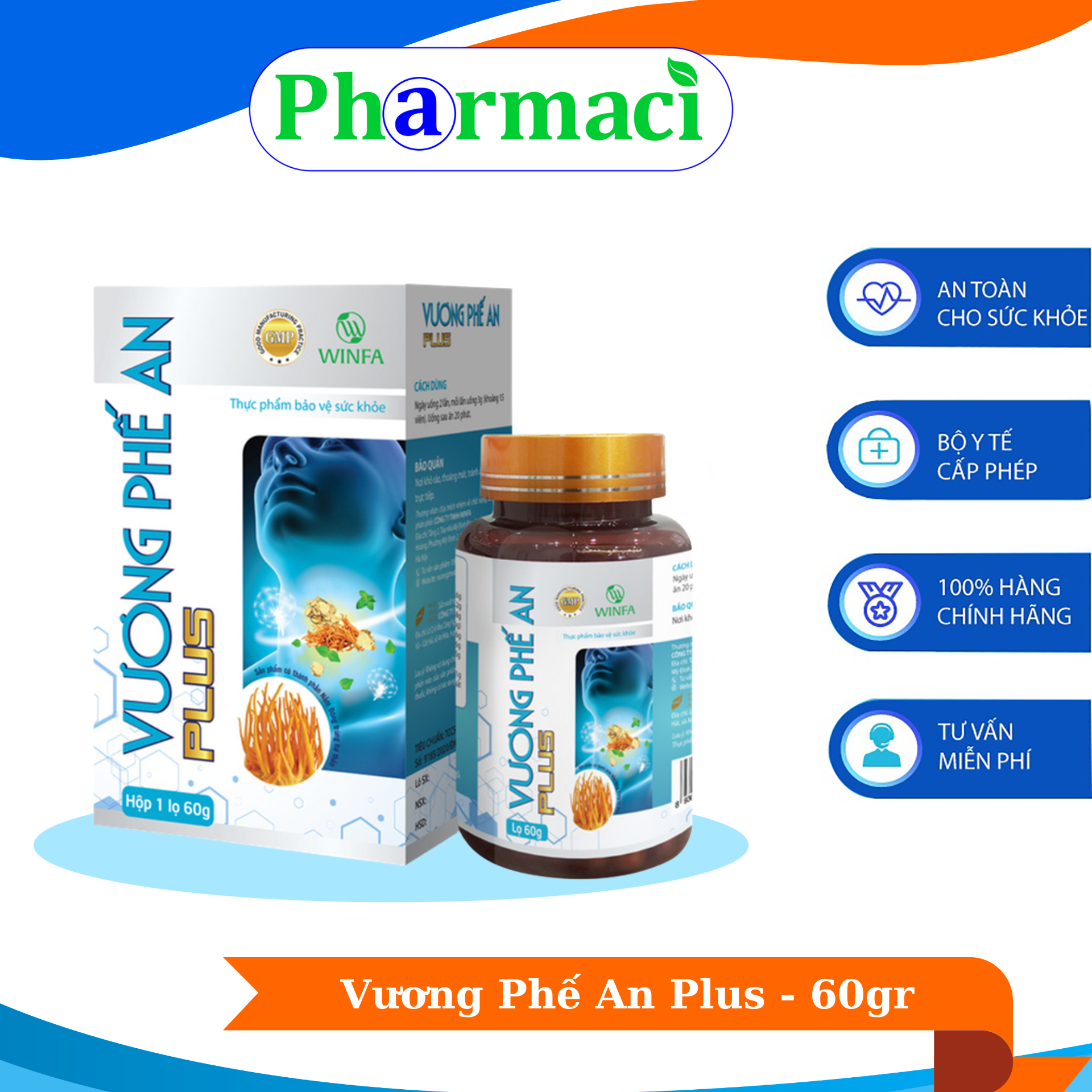 Vương Phế An Plus – Hỗ trợ giảm đau rát họng, viêm họng hạt