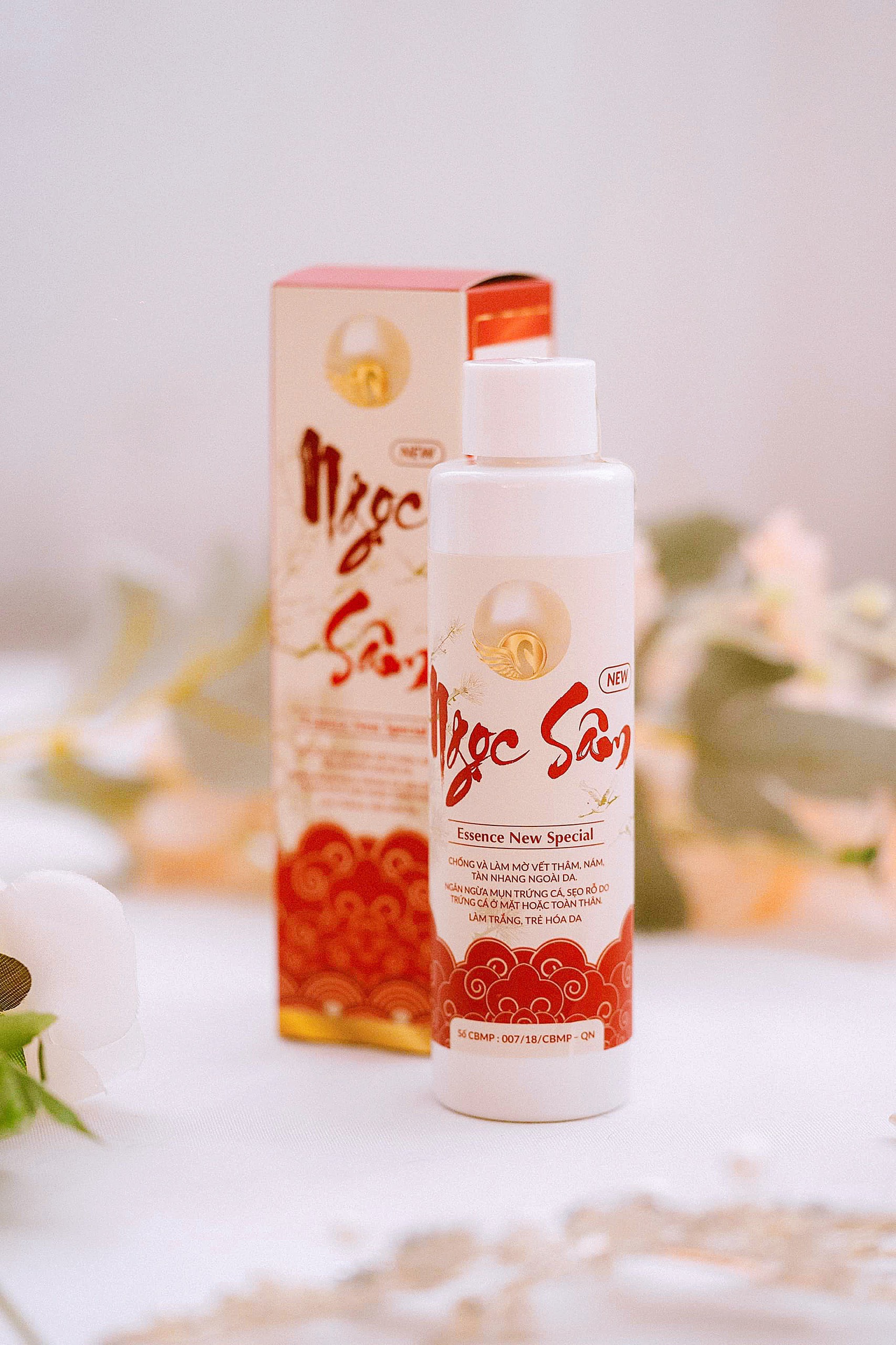 NỬA LỌ NGỌC SÂM 75ML, NGĂN NGỪA MỤN, LÀM TRẮNG DA...