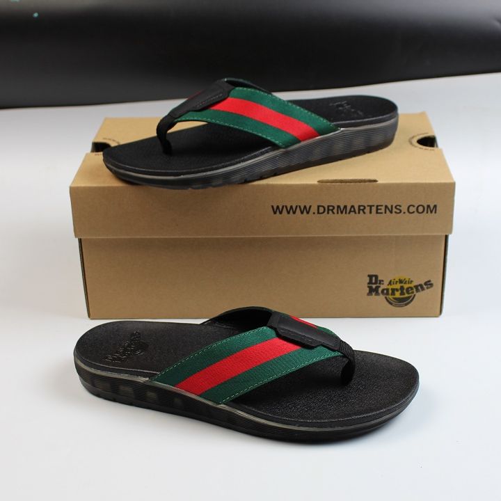 Dép nam quai kẹp dr.martens sọc gc