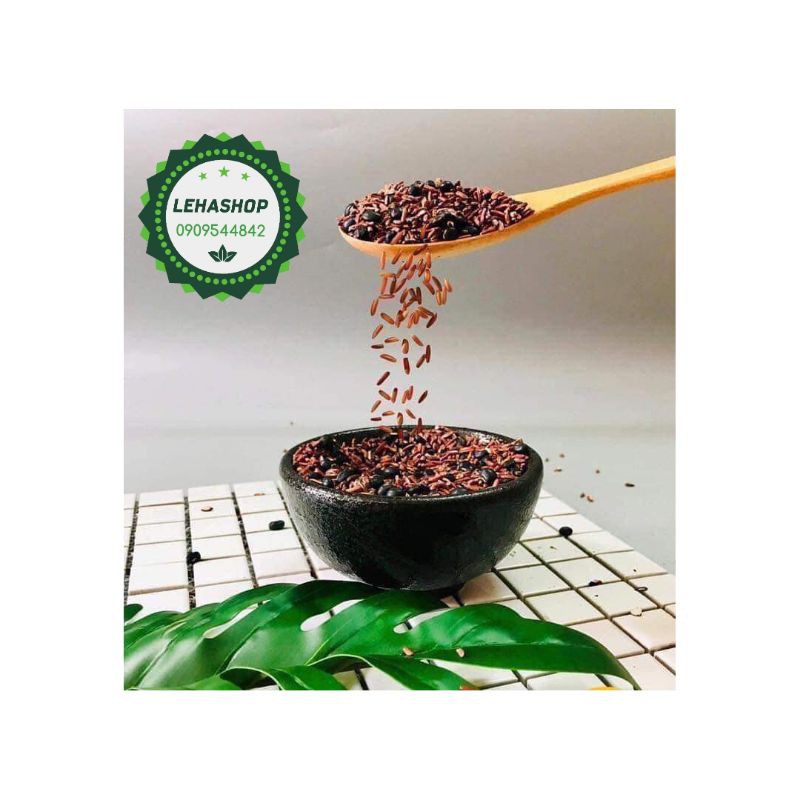 TRÀ GẠO LỨC ĐẬU ĐEN XANH LÒNG RANG HANDMADE 1kg