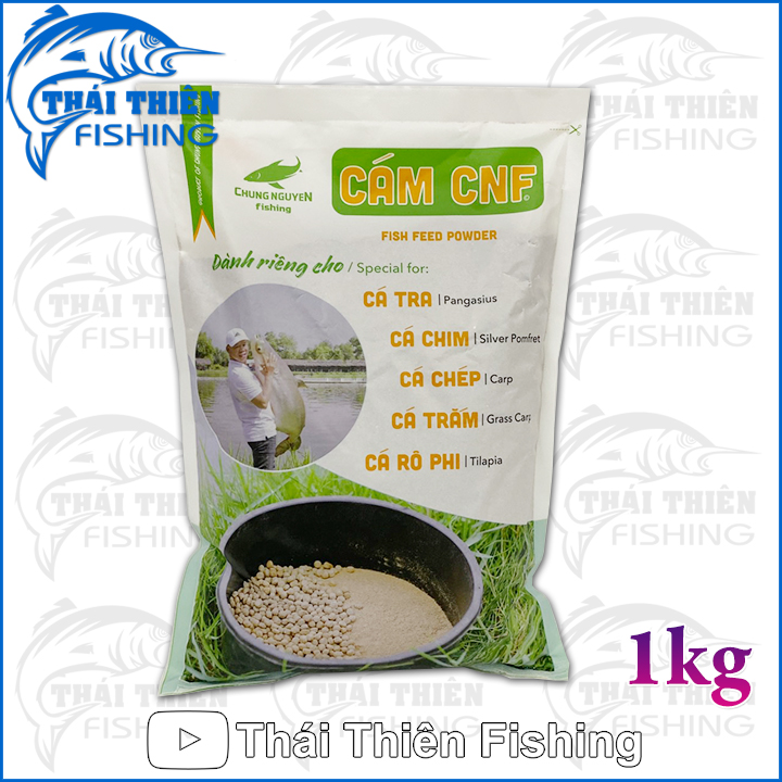 [1kg] Mồi Câu Cá CNF Dùng Câu Hồ Dịch Vụ, Sông Tự Nhiên Các Loại Cá Tra Chim Chép Trắm Rô Phi