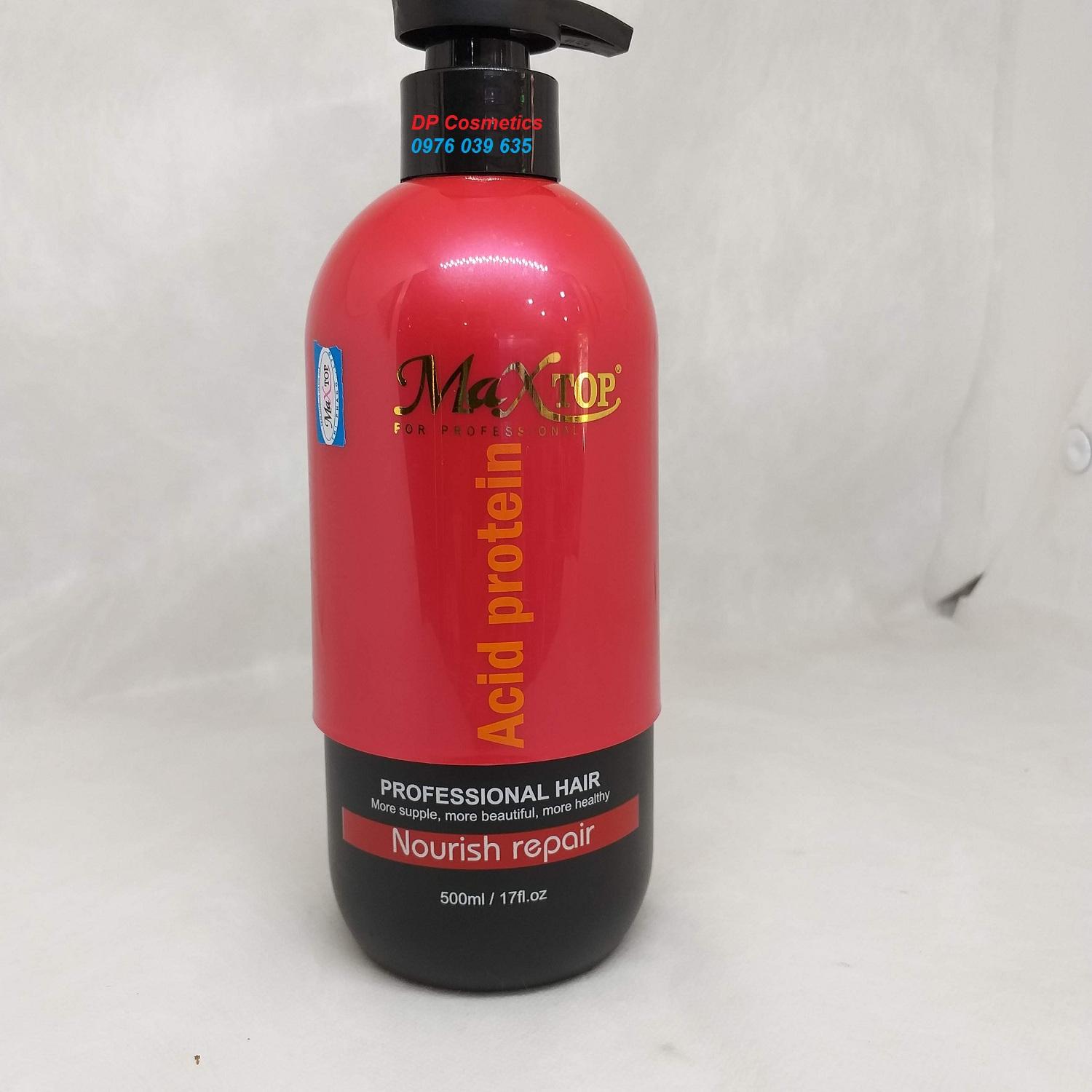 Hồi sinh tóc maxtop 500ml – giải pháp phục hồi tóc hư tổn