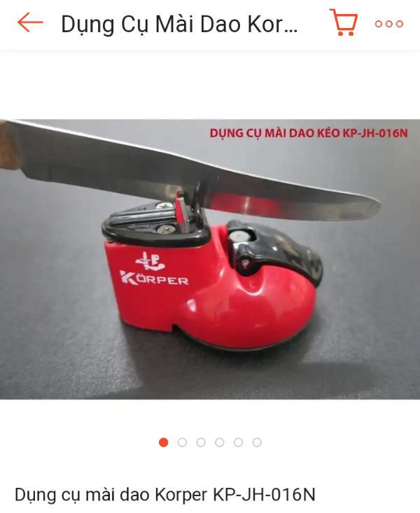 dụng cụ mài dao, kéo korper đức đài Loan sản xuất - mua 1 lần dùng mãi mãi