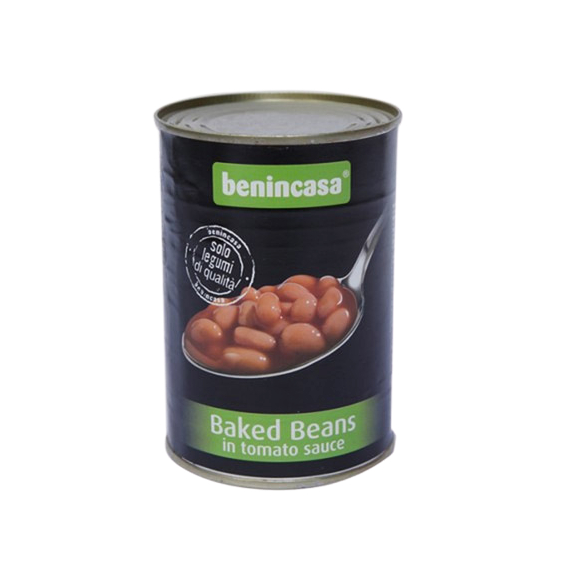 đậu trắng sốt cà chua Bennicasa 400g