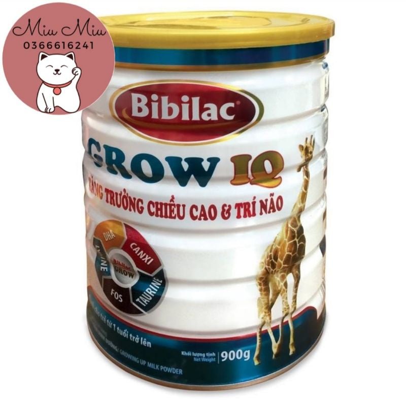 Sữa Bibilac Gain 900g (tăng trưởng chiều cao và trí não)