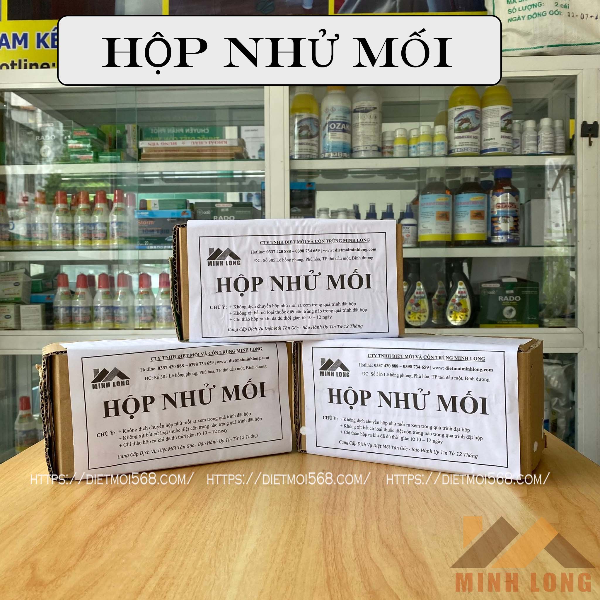 Hộp nhử mối sinh học - Dùng trong phương pháp diệt mối tận gốc hóa sinh (1 hộp Size lớn - chưa bao gồm PMC 90DP)