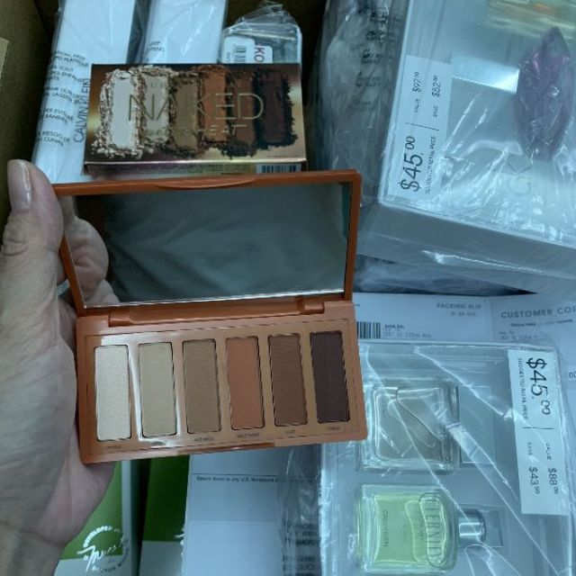 Bảng mắt 6 màu Naked Petite Heat Eyeshadow của Urban Decay: