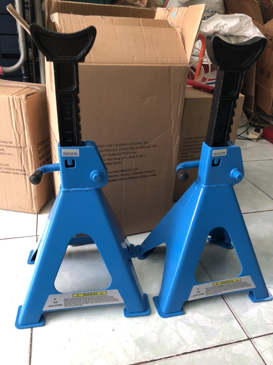 Con đội kê 6 tấn 2 cái/thùng cam kết sản phẩm đúng mô tả chất lượng đảm bảo an toàn cho người sử dụng