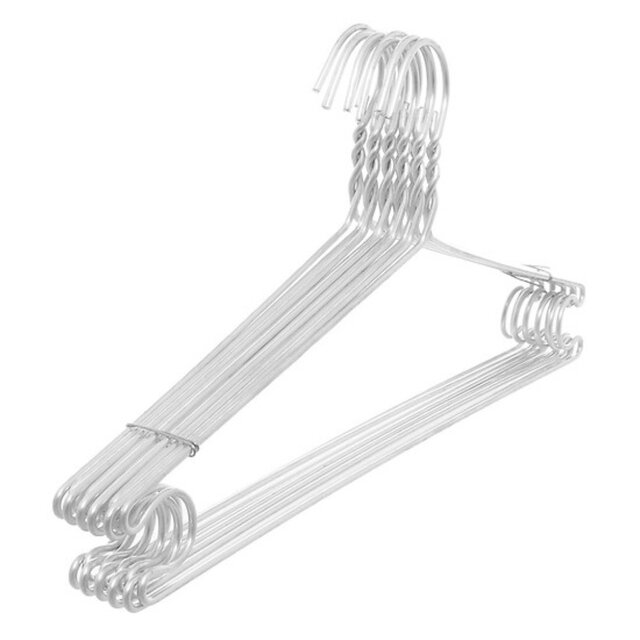 Combo 10 móc quần áo nhôm người lớn