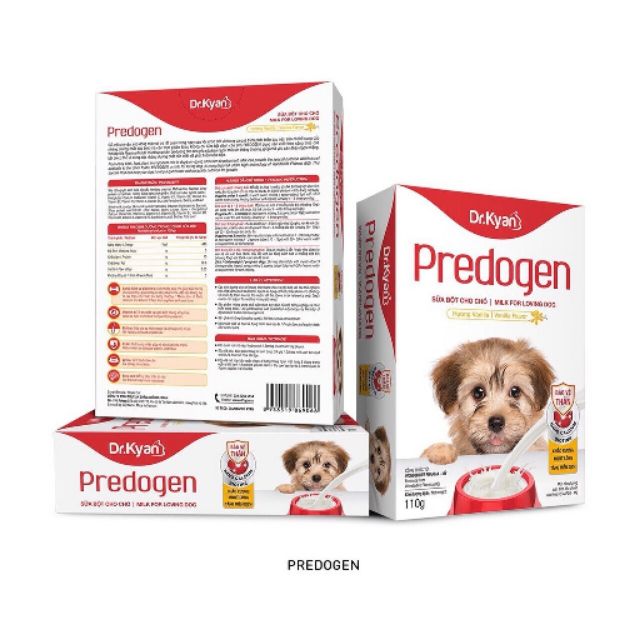 Dr.kyan predogen - sữa chó hộp giấy- 110g