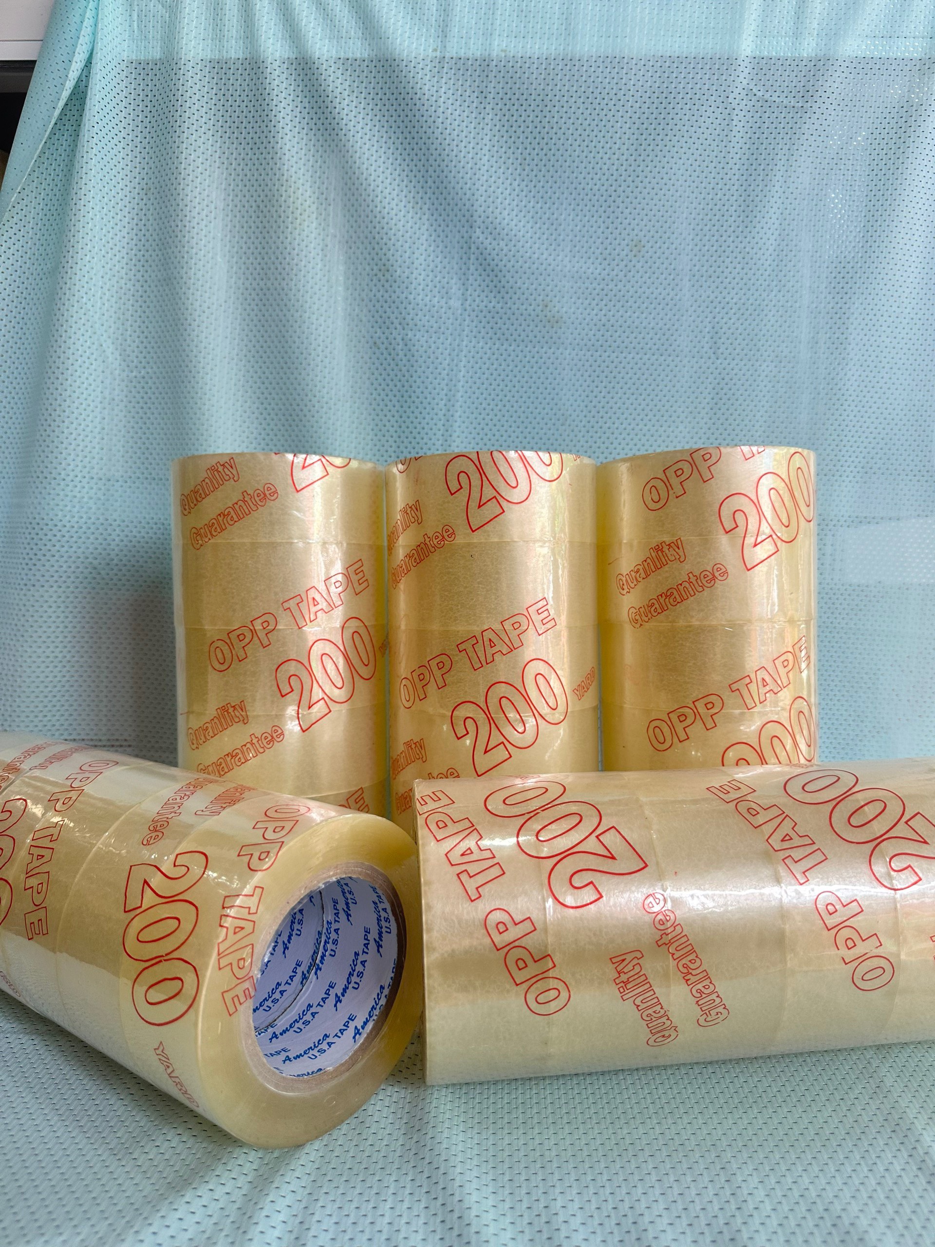 Băng keo trong đục 200y nặng 2kg