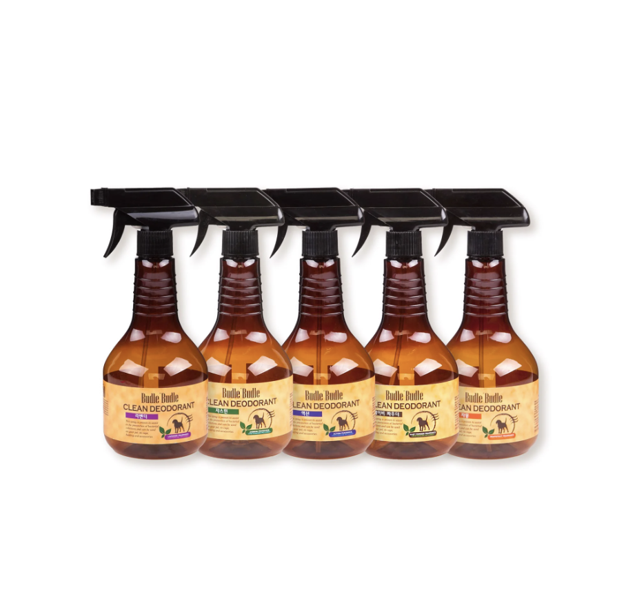 Xịt khử mùi dưỡng lông cho chó Budle Budle 530ml