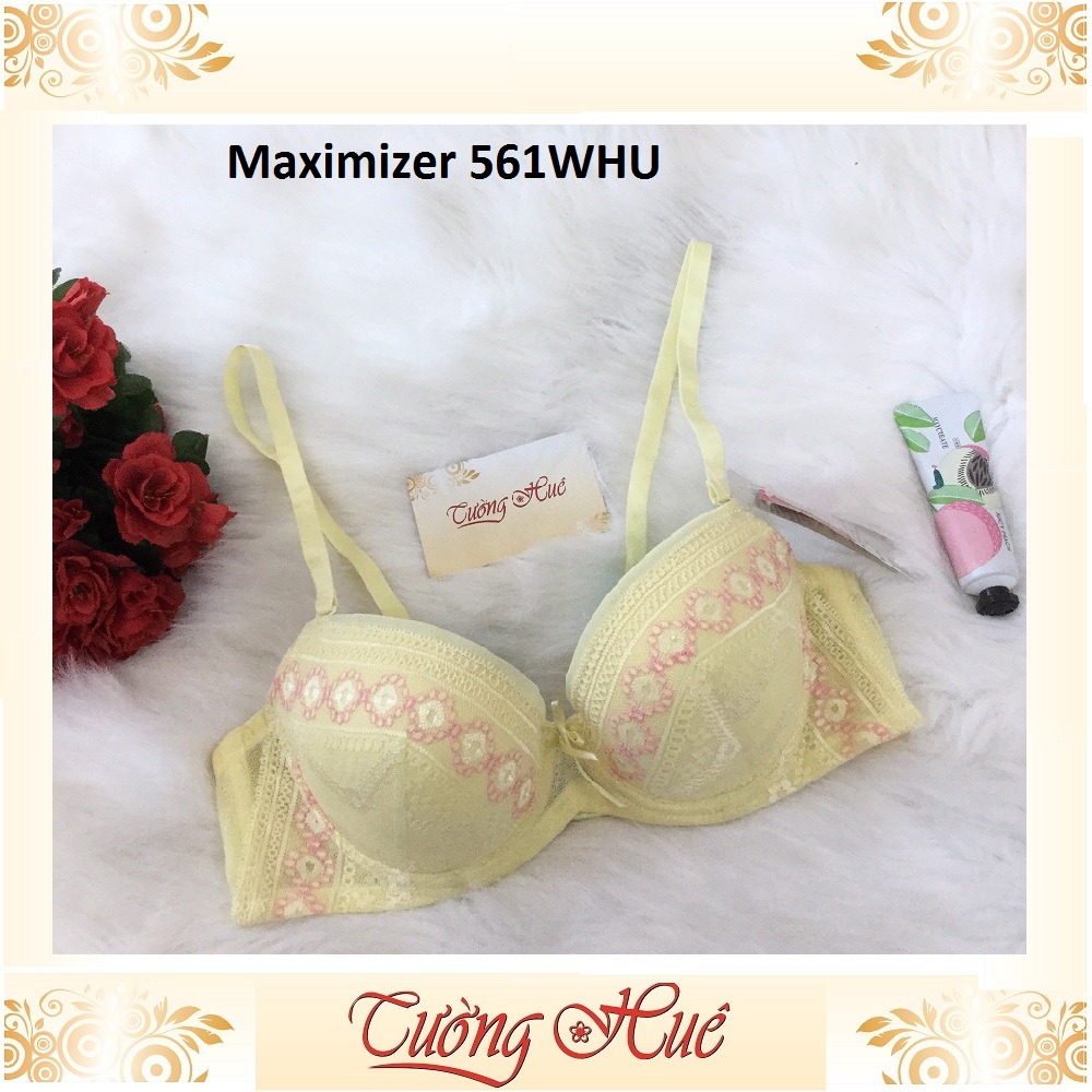 [HCM]SALE SALE SALE - Áo lót nữ Triumph Maximizer 561 WHU ren thêu.