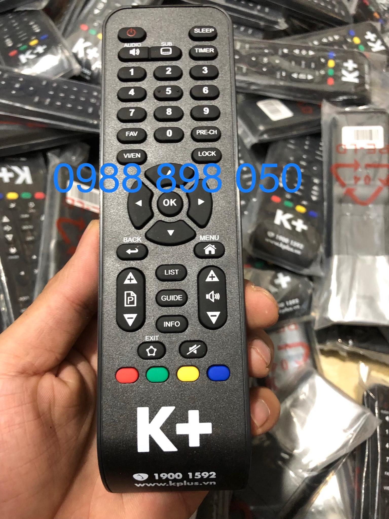 Remote k+hd technicoler zin theo đầu
