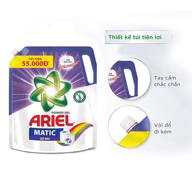 Nước giặt ariel giữ màu 2,15kg