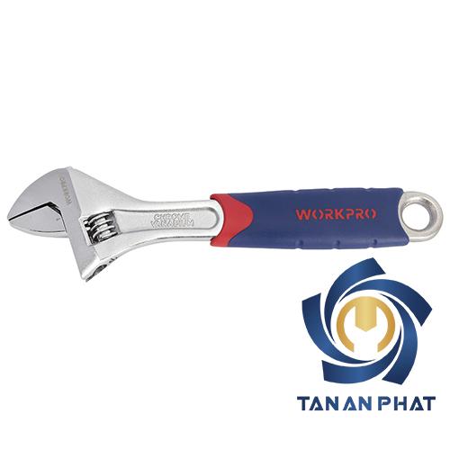 Mỏ lết cán nhựa workpro w072008, 6inches/160mm
