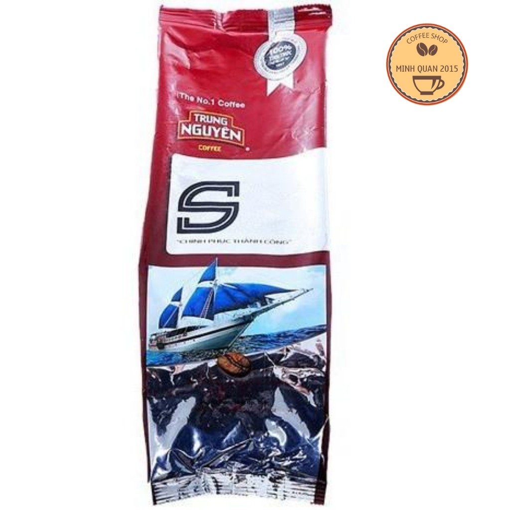 Cà phê rang xay pha phin s chinh phục trung nguyên loại gói 500gr