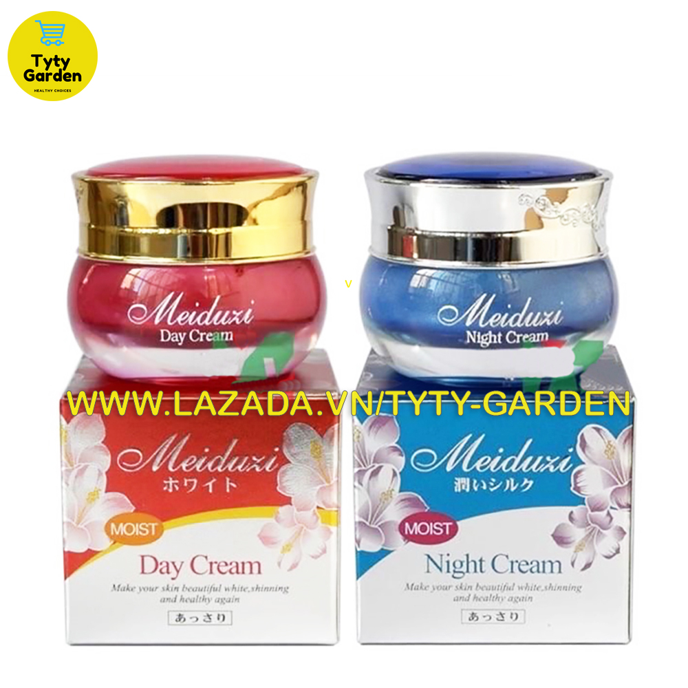 [HCM]Bộ kem dưỡng trắng da Meiduzi ngày và đêm Nhật Bản (2 hộp) - kem meiduxi giảm thâm nám giảm tàn nhang dưỡng da trắng sáng
