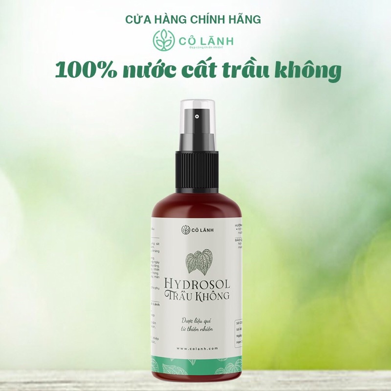 Nước cất Trầu không Cỏ Lành 300ml - Dành cho Mẹ bầu và sau sinh