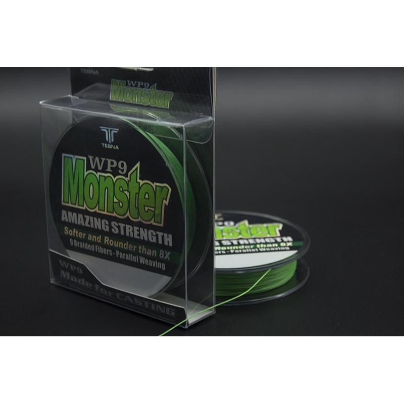 Dây PE WP9 Monster 100m 🔰 Dây Câu Chống Xoắn Tuyệt Đối 🔰 Dây Dù Câu Cá