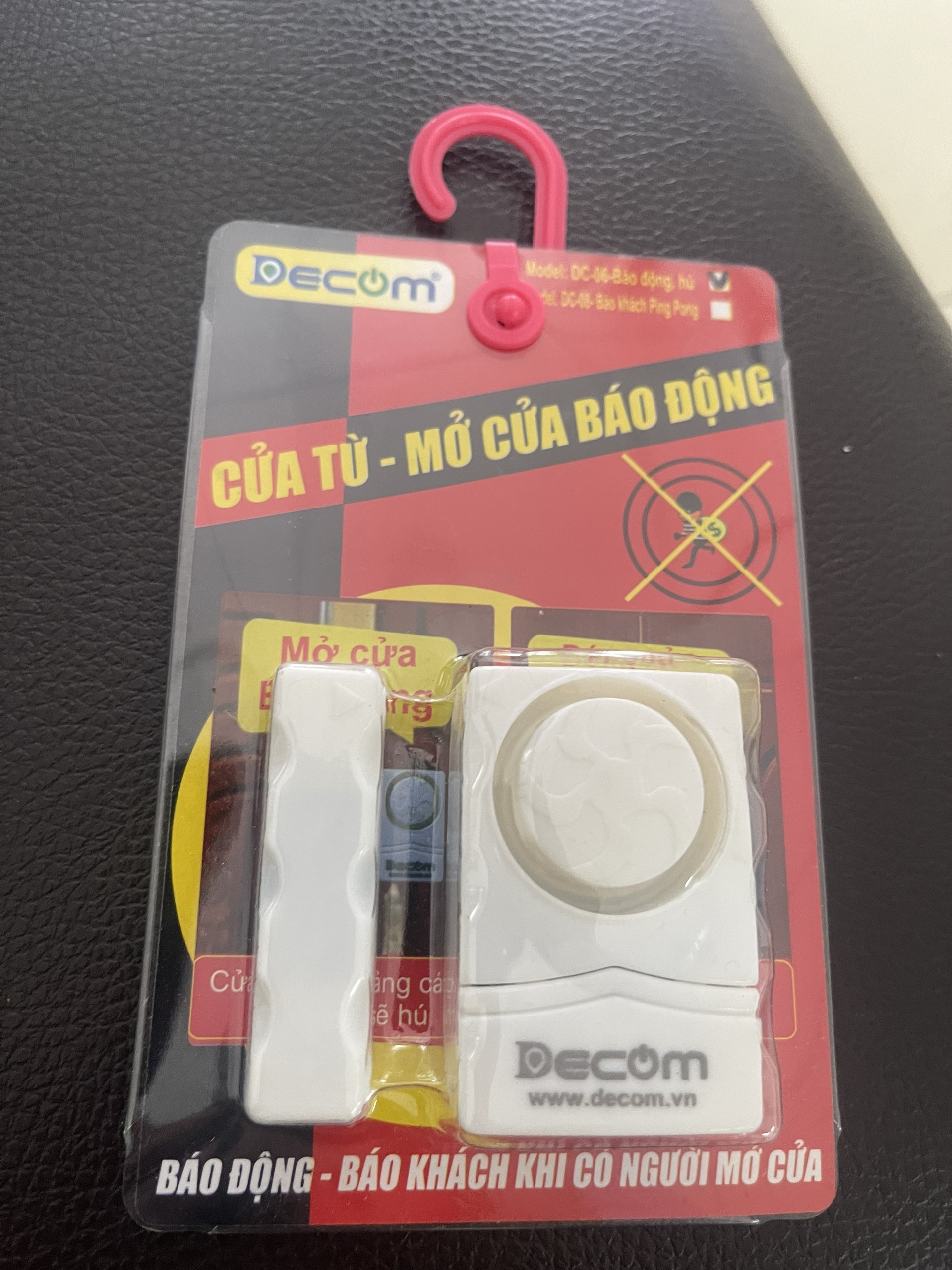 Cửa từ ,cửa thông minh, dùng để báo khách, báo trộm gắn cửa Decom