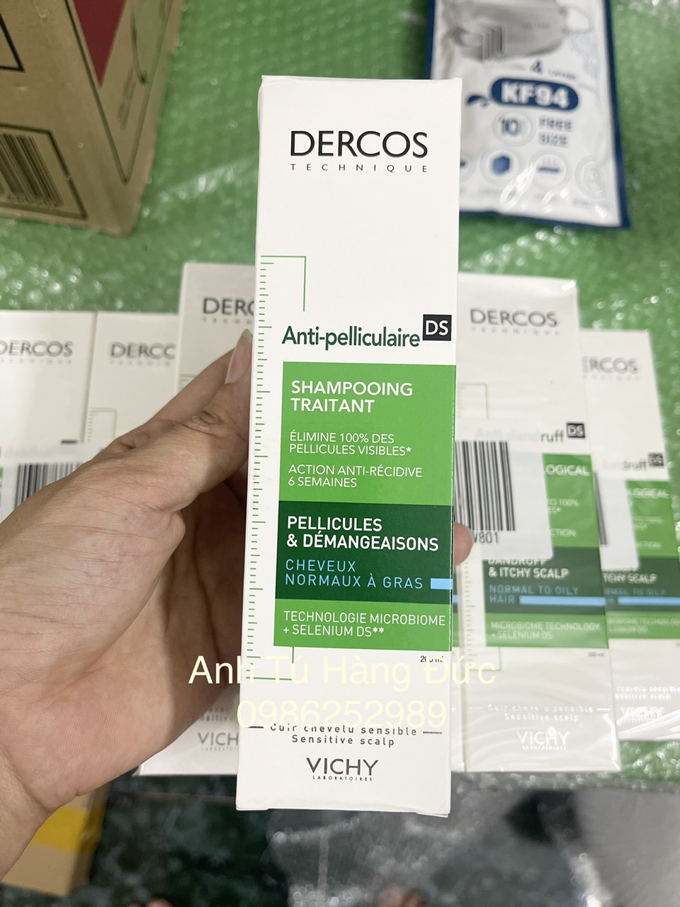 Dầu gội trị gàu vichy dercos