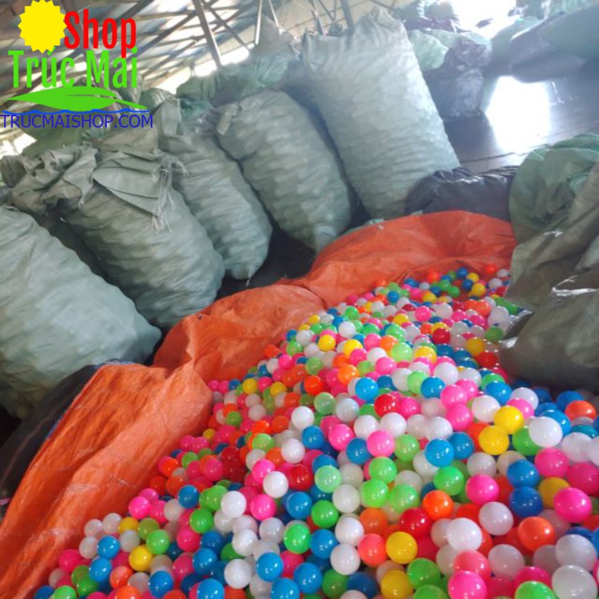 Combo 1000 quả bóng nhựa 5.5 việt nam cho khách sỉ