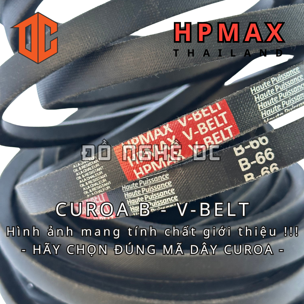 Dây cao su curoa trơn HPMAX B - Thailand B50 B43 B63 B32 B56 B45 B72 B89 B91 B98 B94 B67 B35 B33 B20 B87 B38 B83 B87 B64 B83 B20