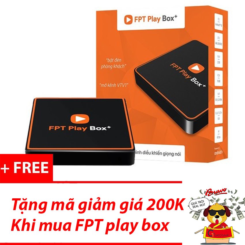 Fpt play box+ 2020 android tv10 s550 – điều khiển giọng nói tiếng việt mới