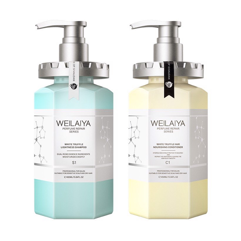 Bộ gội xả phục hồi đa tầng nấm Truffle Weilaiya 450ml
