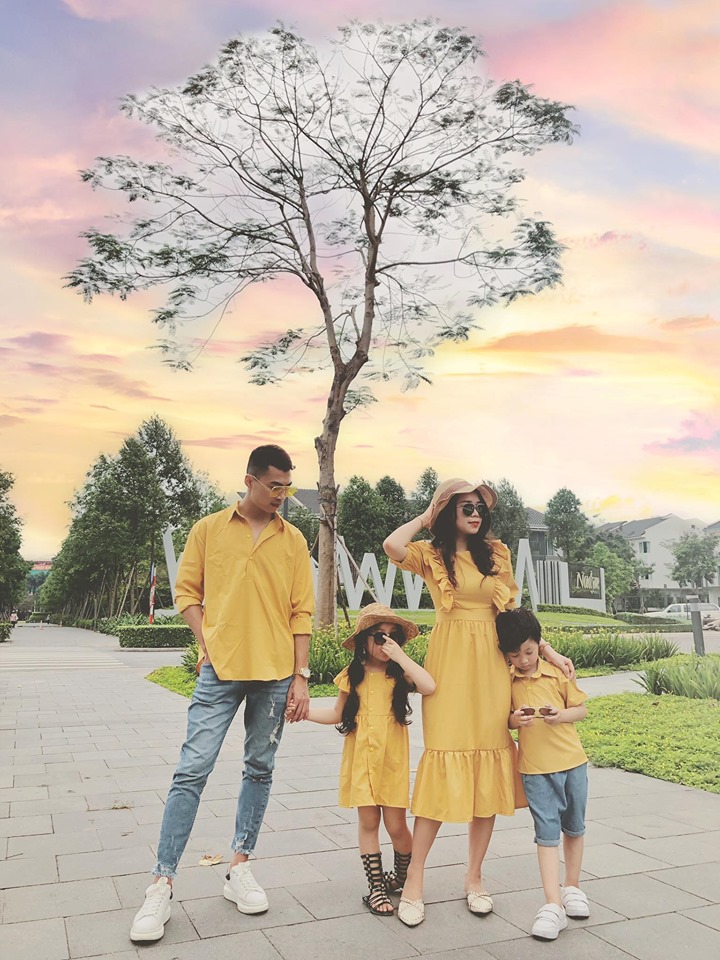 [HCM]Đồng phục gia đình - 4 người