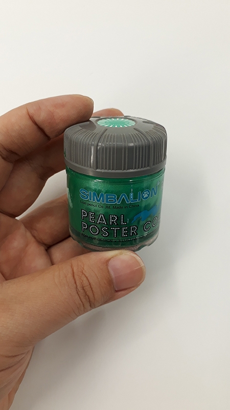 Màu vẽ nhũ lá đậm 30cc simbalion pt-30-304a