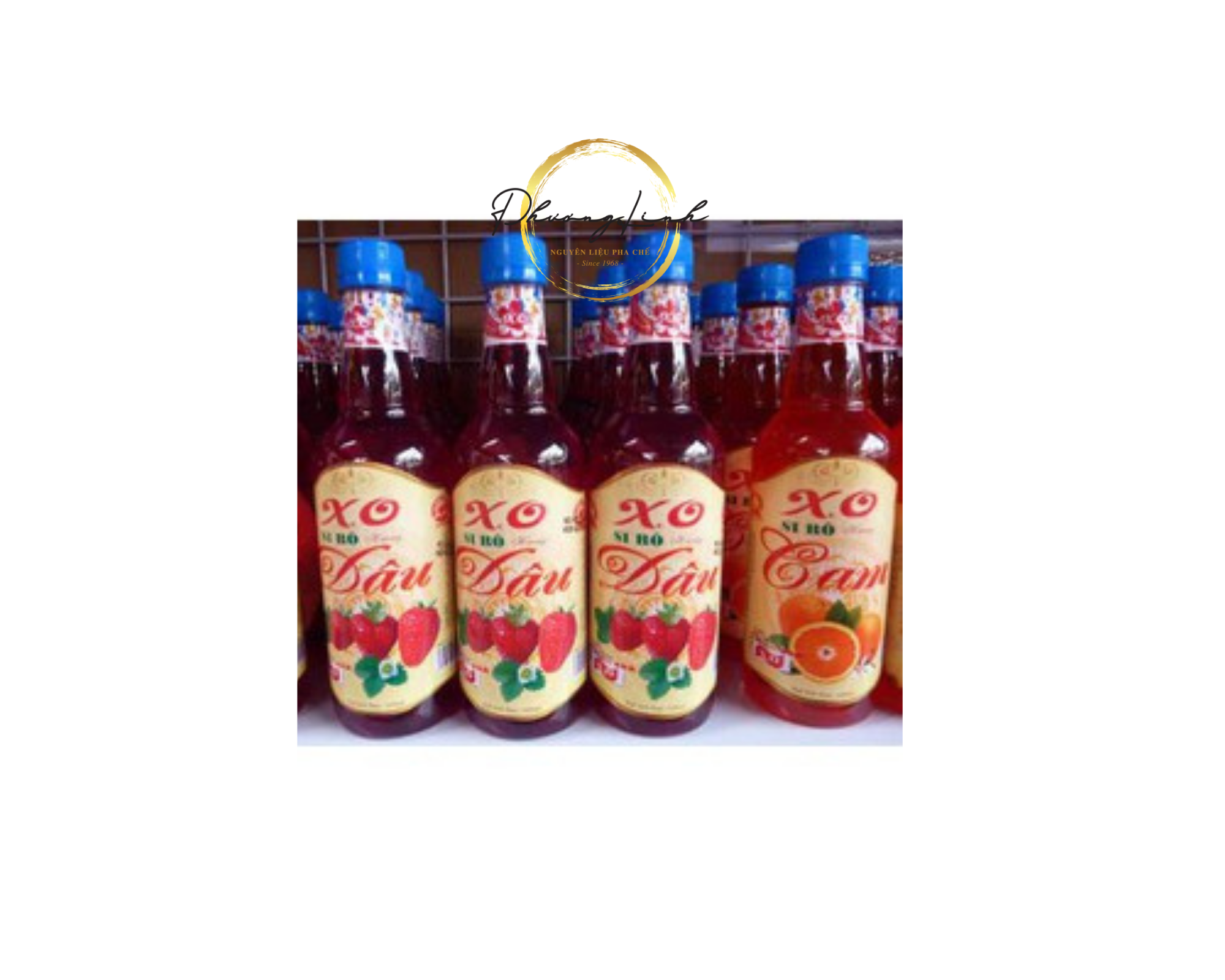 Siro  Vị Sầu Riêng  Hiệu X.O Thể Tích Chai 500ml Sản Phẩm Như Hình Mô Tả 100%