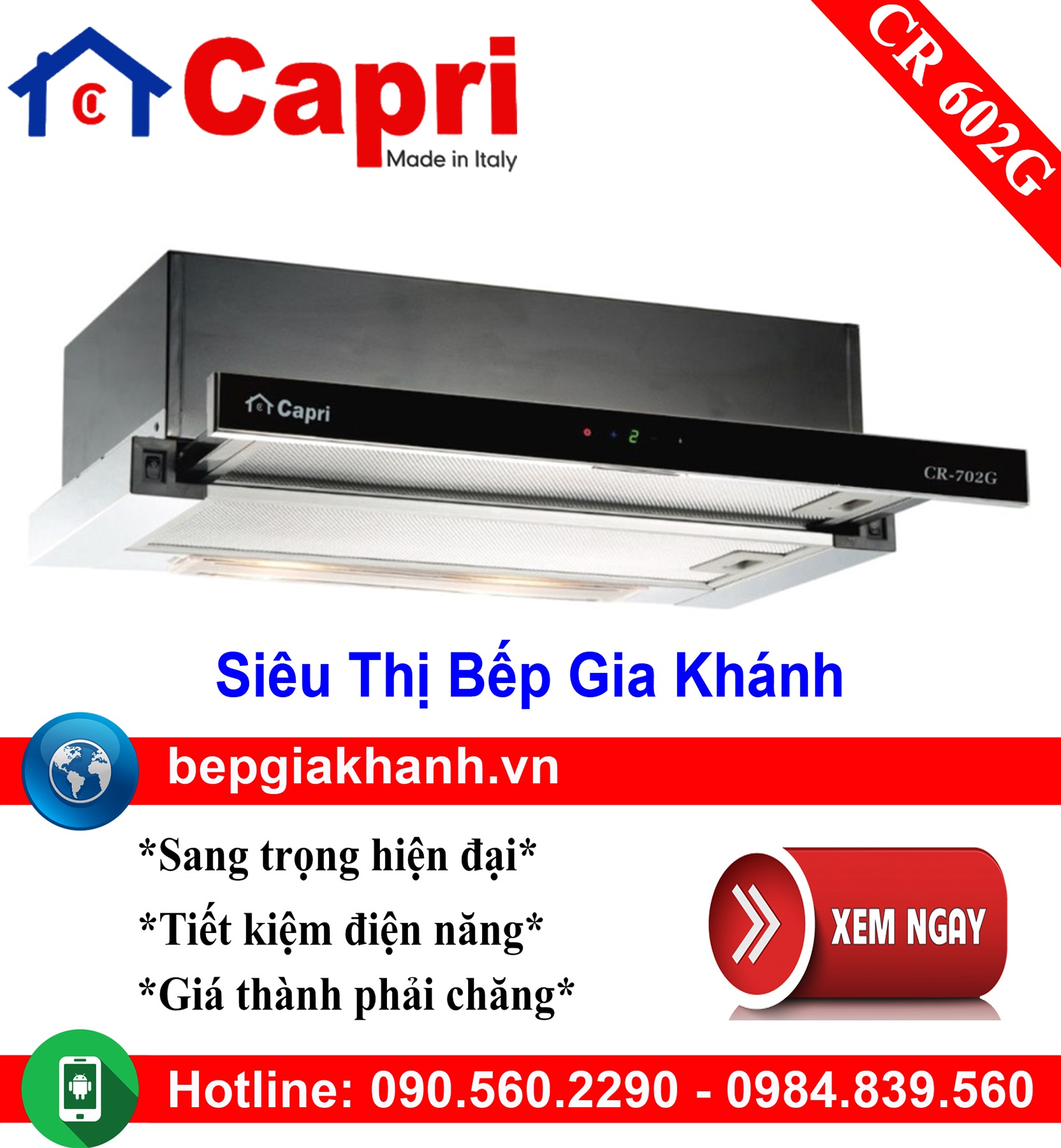 [HCM]Máy hút mùi âm tủ 60cm Capri CR 602G, máy hút mùi nhà bếp, máy hút mùi bếp, máy hút mùi kính cong, máy hút mùi canzy, máy hút mùi mini, máy hút mùi âm trần, máy hút mùi electrolux, may hut mui
