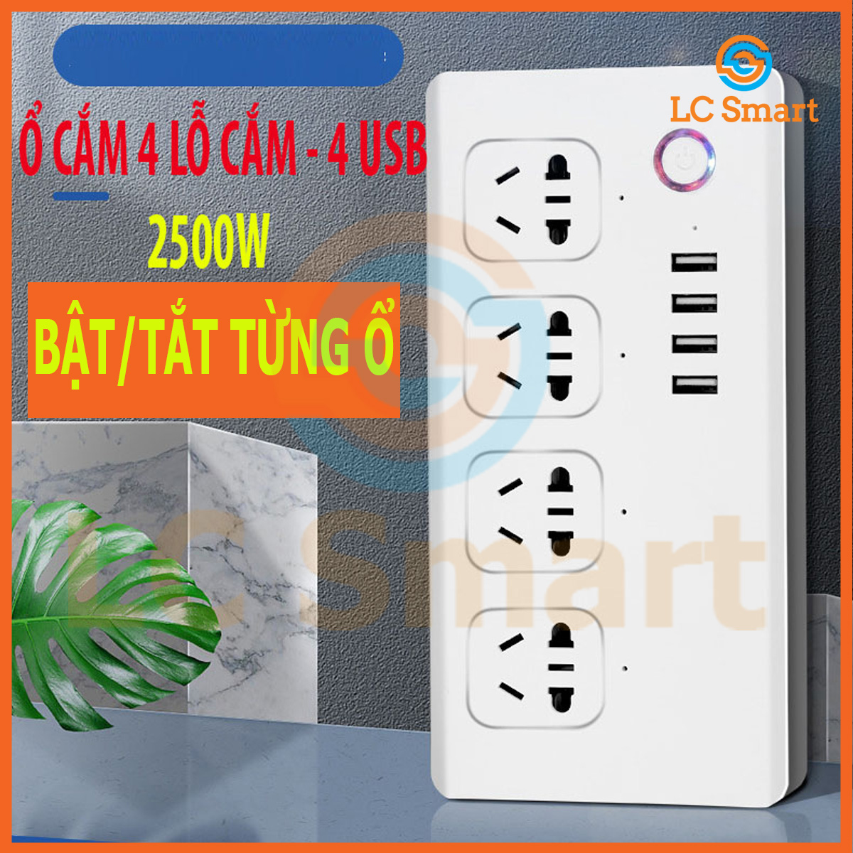 Ổ CẮM TIMER WIFI DÙNG App Tuya smart/Smart life THÔNG MINH HẸN GIỜ BẬT TẮT ĐÈN THUỶ SINH , VAN ĐIỆN CO2 - điều khiển từ xa -