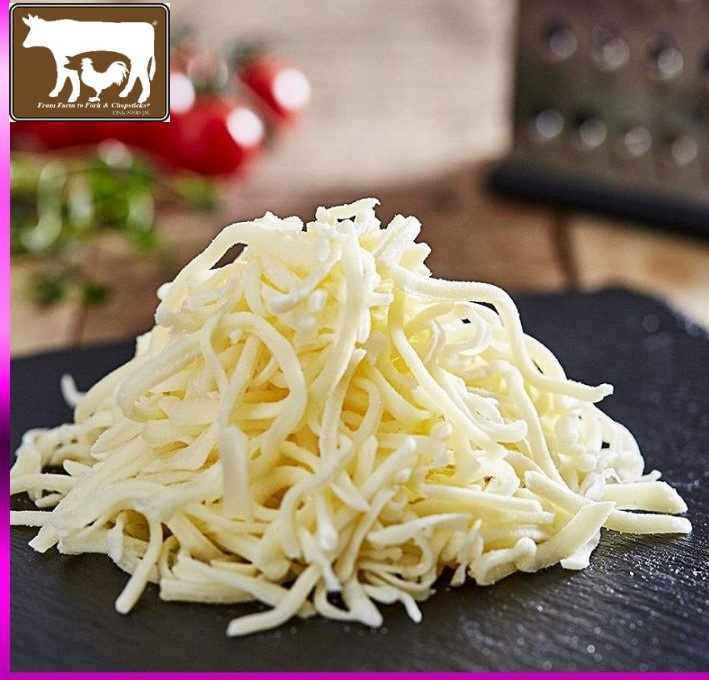 Phô mai mozzar sợi 250gram/vỉ - nk đức