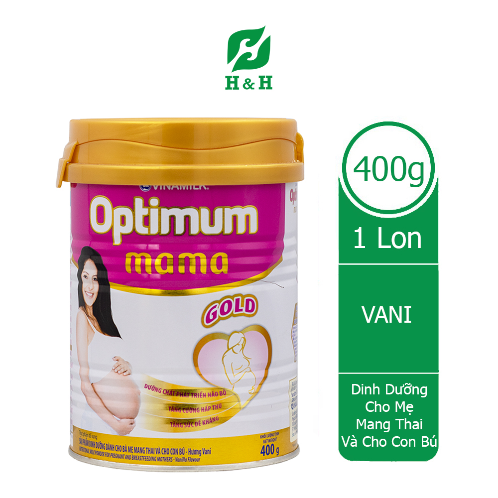 Sữa OPTIMUM MAMA GOLD bổ sung dinh dưỡng thiết yếu cho phụ nữ mang thai, cho mẹ và bé sức khỏe tốt n