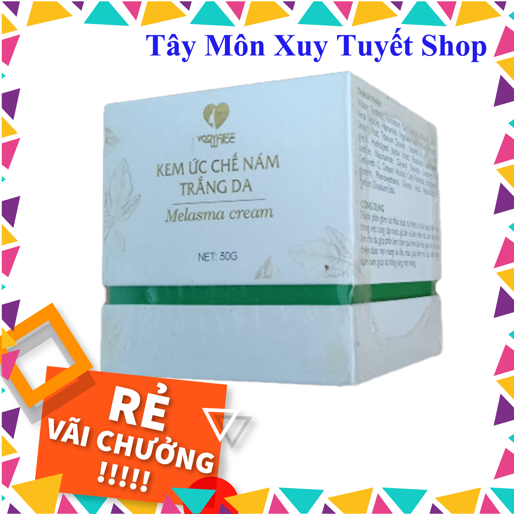 Kem ức chế nám trắng da Yody White Phương Anh chính hãng