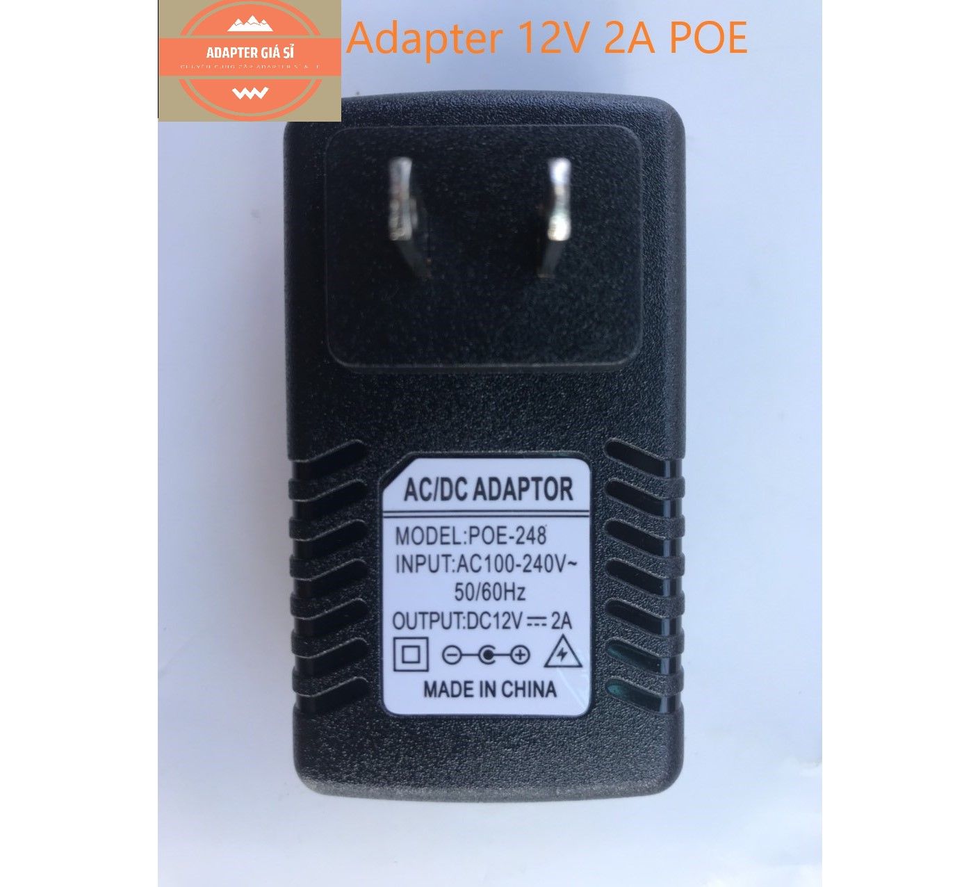 Adapter nguồn 12v 2a poe dùng cho camera ip modem...