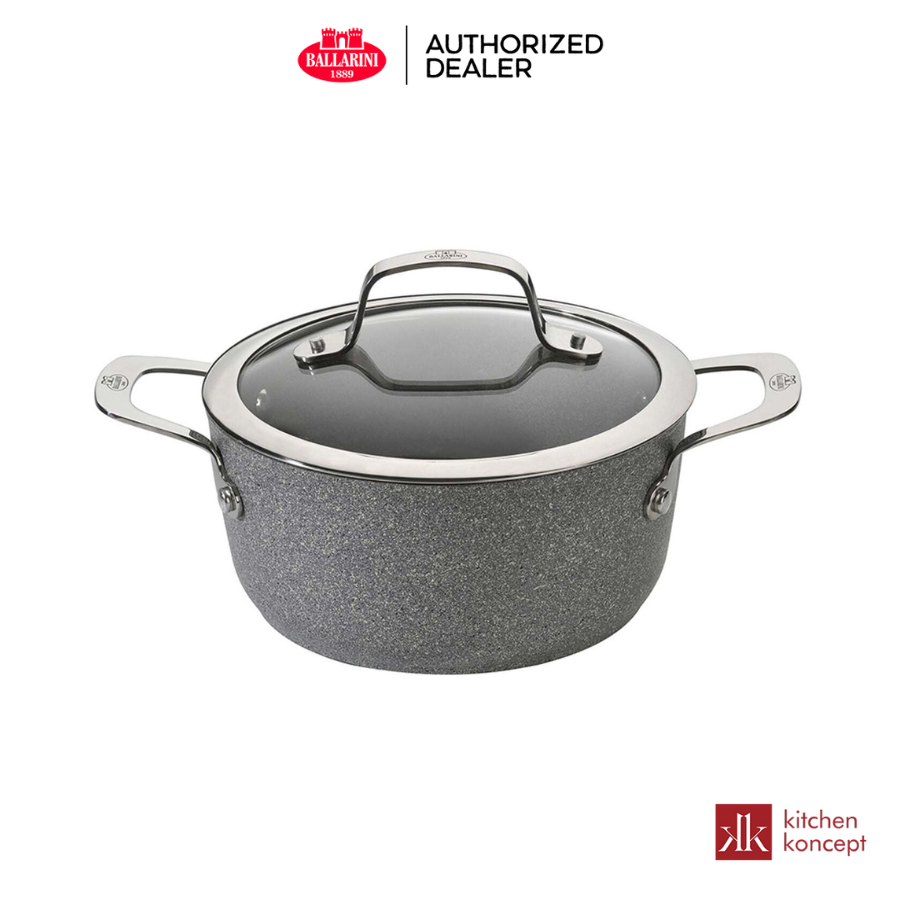 Ballarini - nồi nhôm chống dính salina granititum - 24cm
