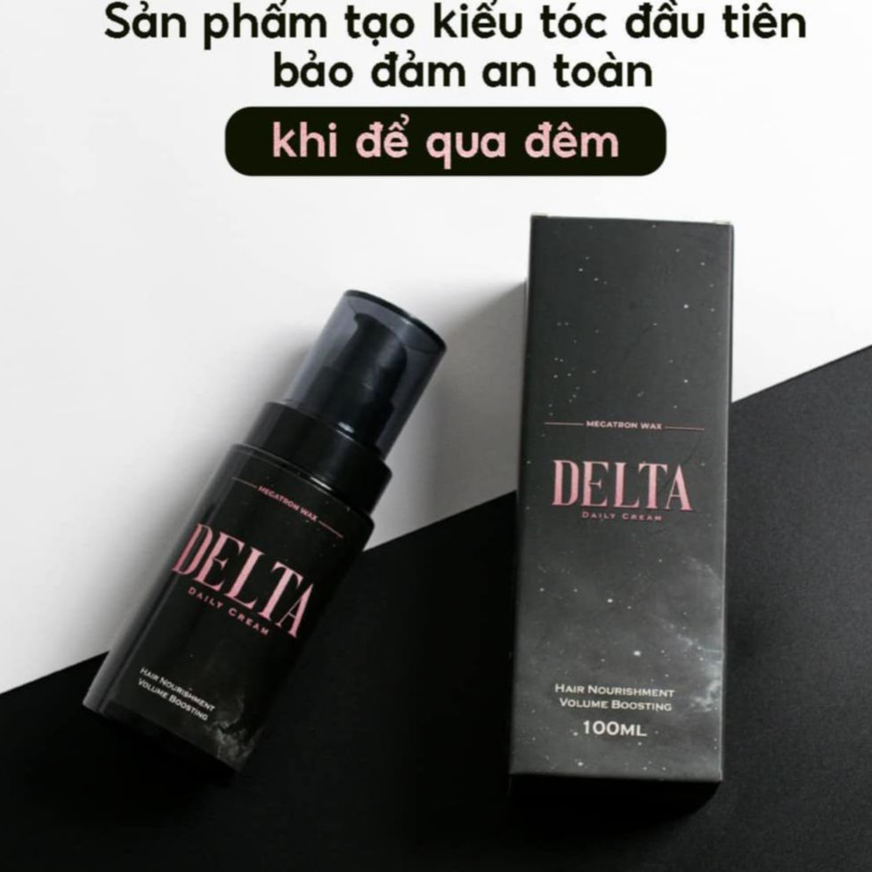 Dưỡng tóc sáp Delta Daily Cream , giữ nếp tóc , tạo kiểu tóc , giảm bết tóc bảo vệ tóc khỏi nhiệt độ cao