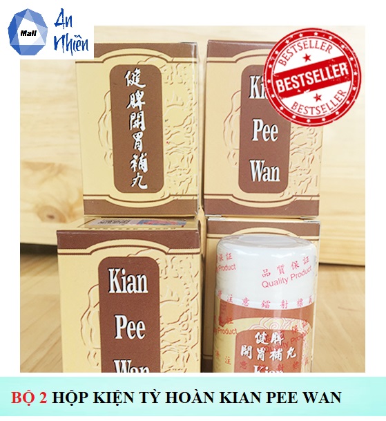 Bộ 2 Hộp KianPee Wan - Kiện Tỳ Tăng Cân Malaysia
