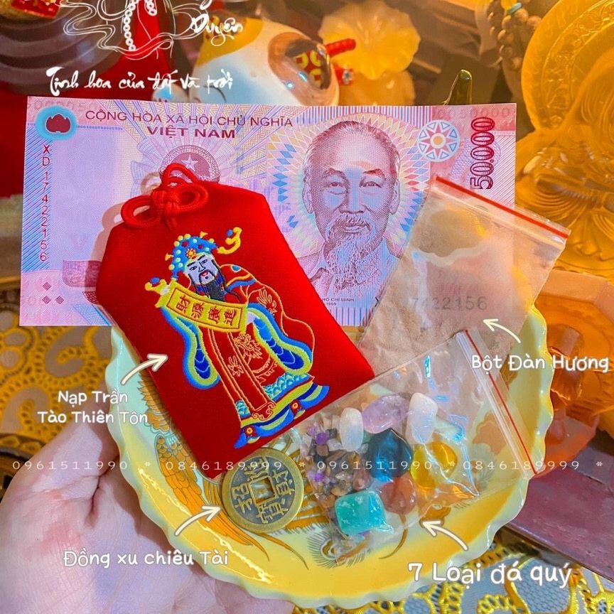 Túi thần tài may mắn, Túi chiêu tài đón lộc
