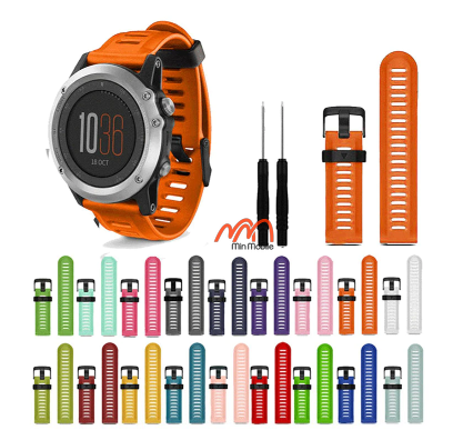 Dây đeo silicon garmin fenix 3 / fenix 3 hr sc01