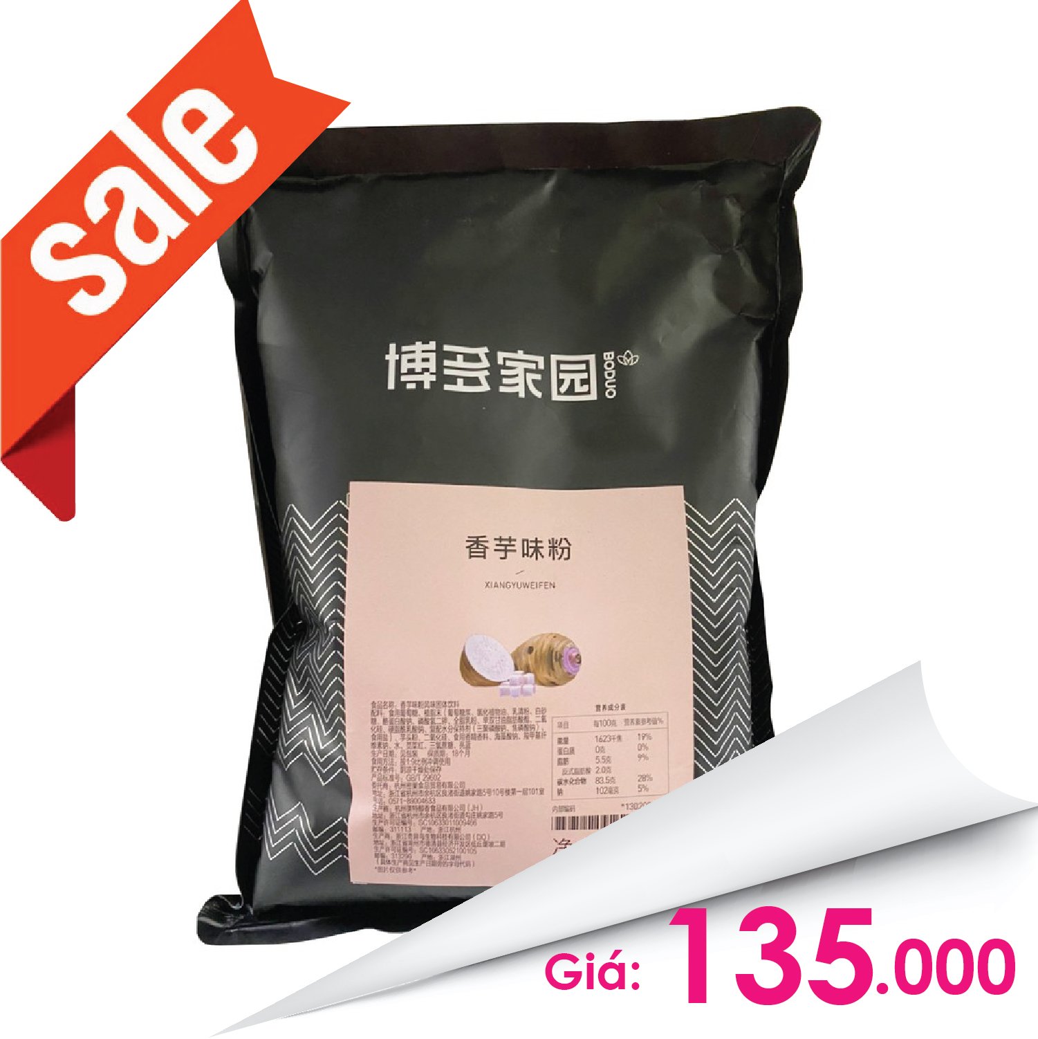 Bột khoai môn boduo 1kg